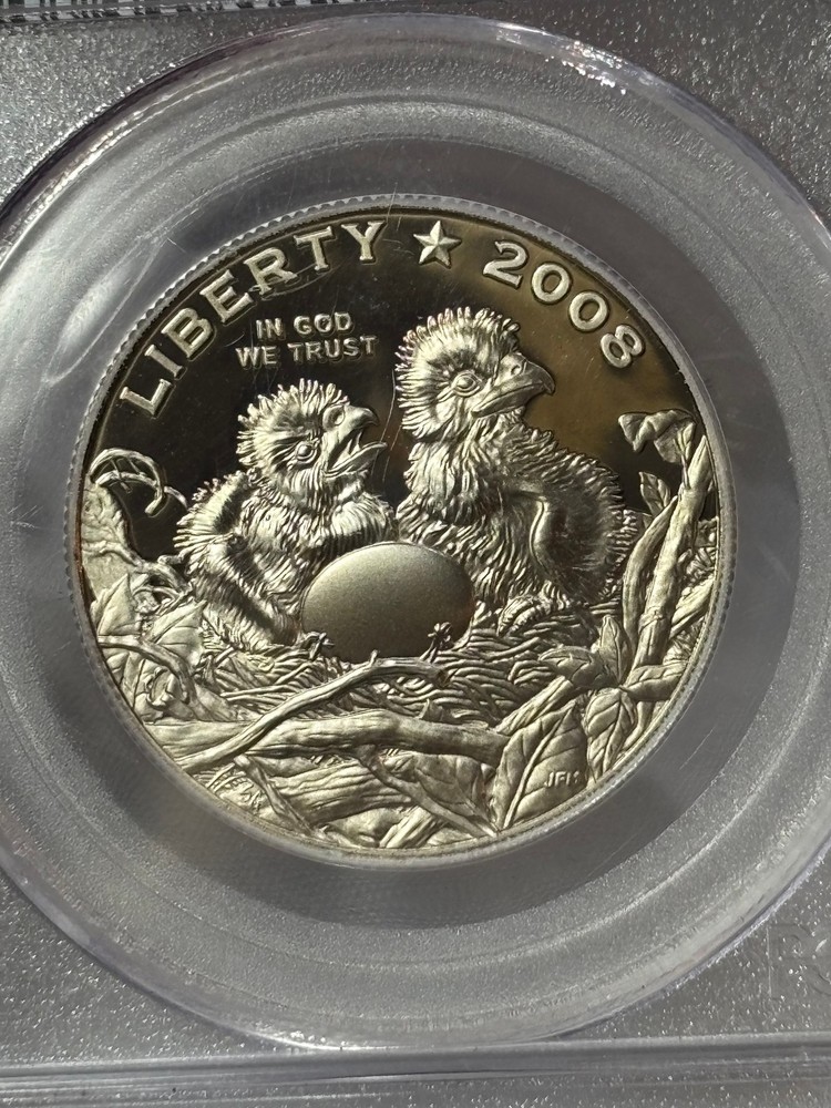 2008 Bald Eagle Half Dollar Proof PCGS PR69 DCAM