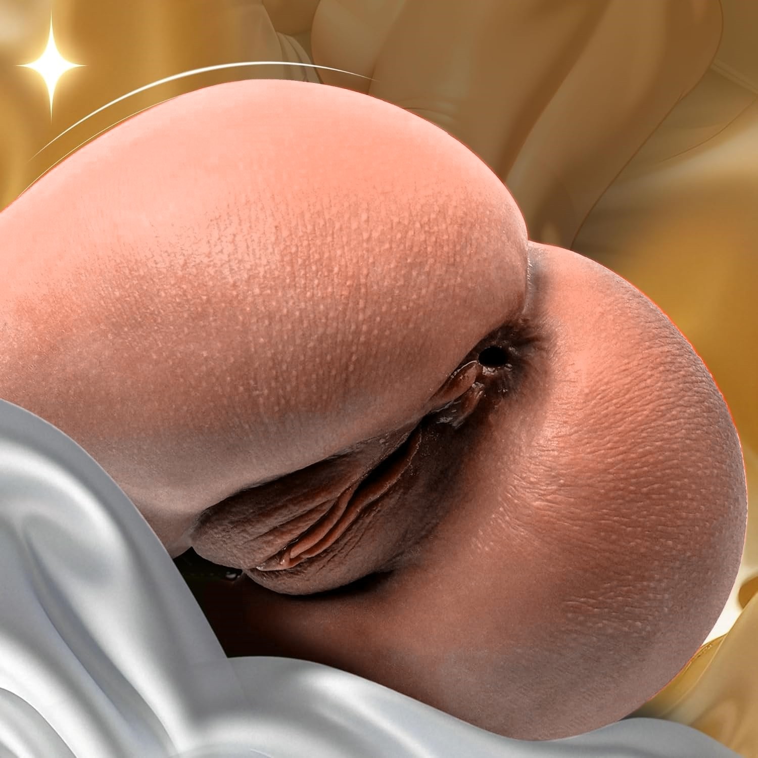 Sex -Doll for men Male Masturbator Anal Vagina Sex toy Realistic ASS Pussy 5.5lb