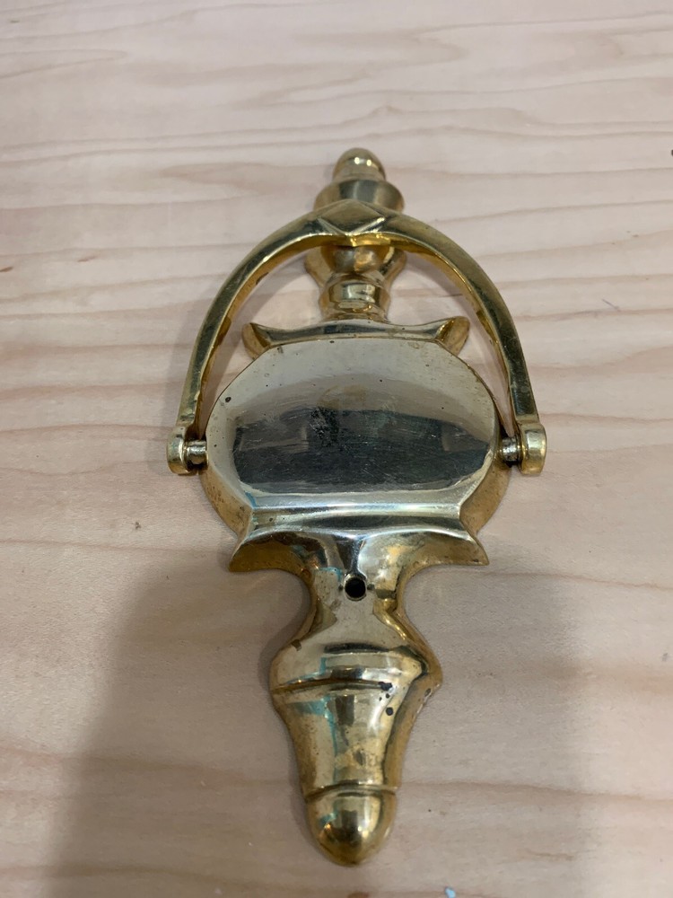 Vintage Solid Brass Door Knocker