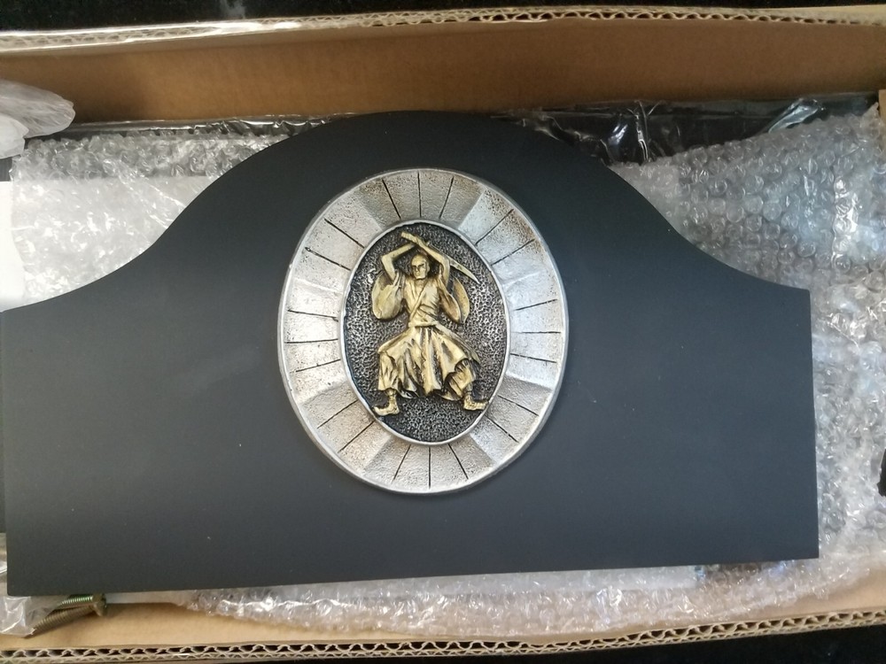 36" Decorative Sword Stand Samurai Emblem New in Box