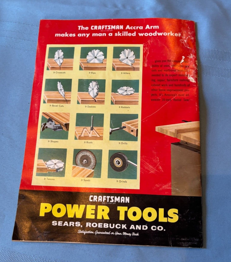1959-60 Craftsman Power Tools Sears Roebuck CO Catalog