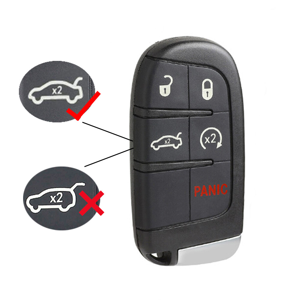 For 11 12 2013 2014 2015 2016-2018 Chrysler 300 Dodge Charger Remote Car Key FOB