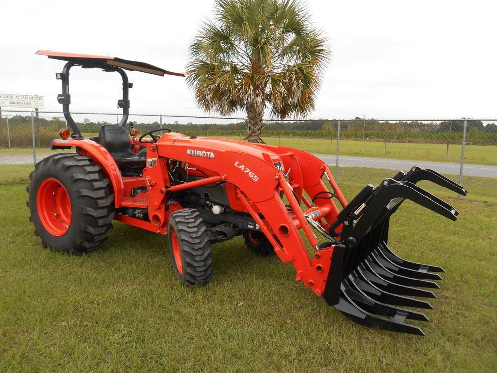 60" tractor grapple root rake