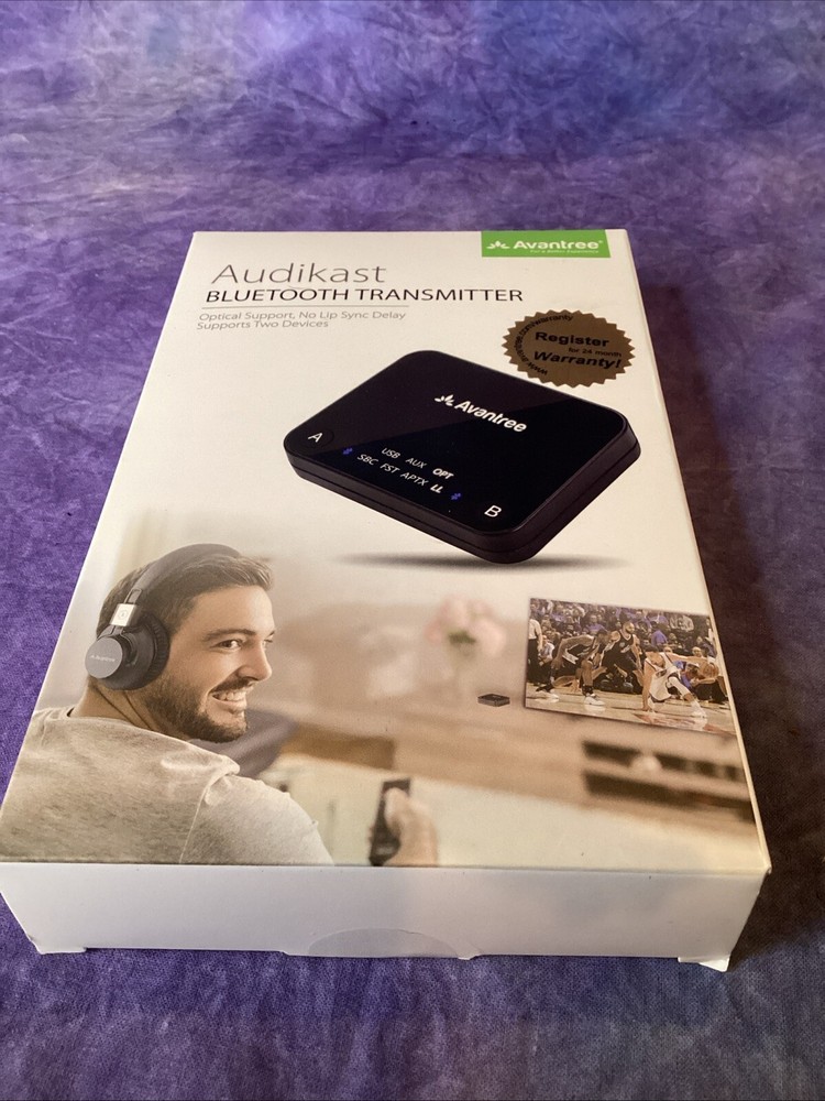 AVANTREE AUDIKAST BLUETOOTH  TRANSMITTER - NEW IN BOX