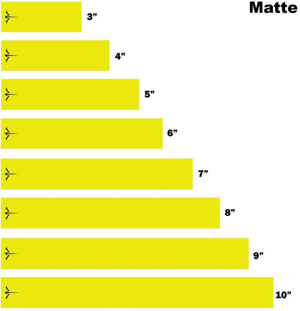 White Water Archery Matte Finish Solid Chartreuse Icon 15pc Pack Arrow Wraps