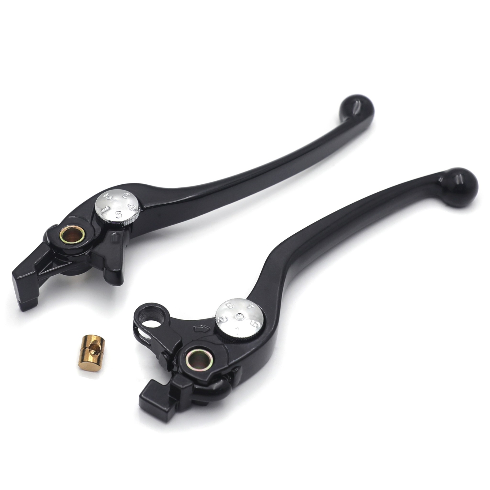 Black Hand Levers Brake Clutch Fit Suzuki GSX1300R DL1000 SV1000 TL1000R Bandit