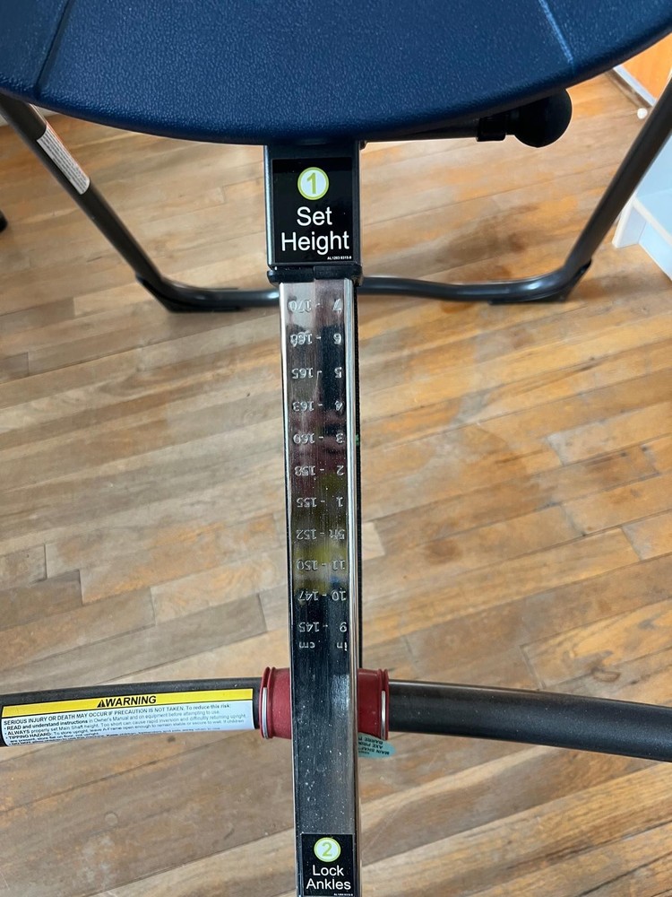 Teeter EP-970 Inversion Table GREAT condition