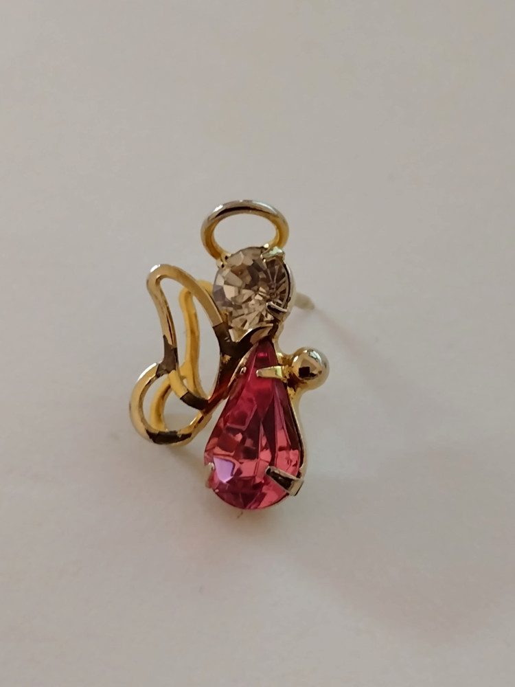 Sparkling Pink  Angel Small Tack Pin