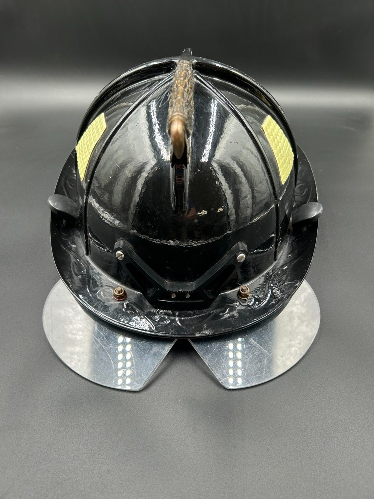 Firefighter Helmet Decorative Hard Hat – Brass Eagle – Vintage Style 2003