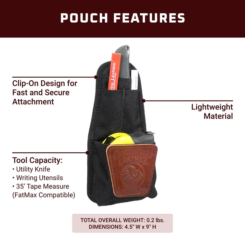 Occidental Leather 4 Pocket Tool Holder - 4 Pockets & Holders - Made in...