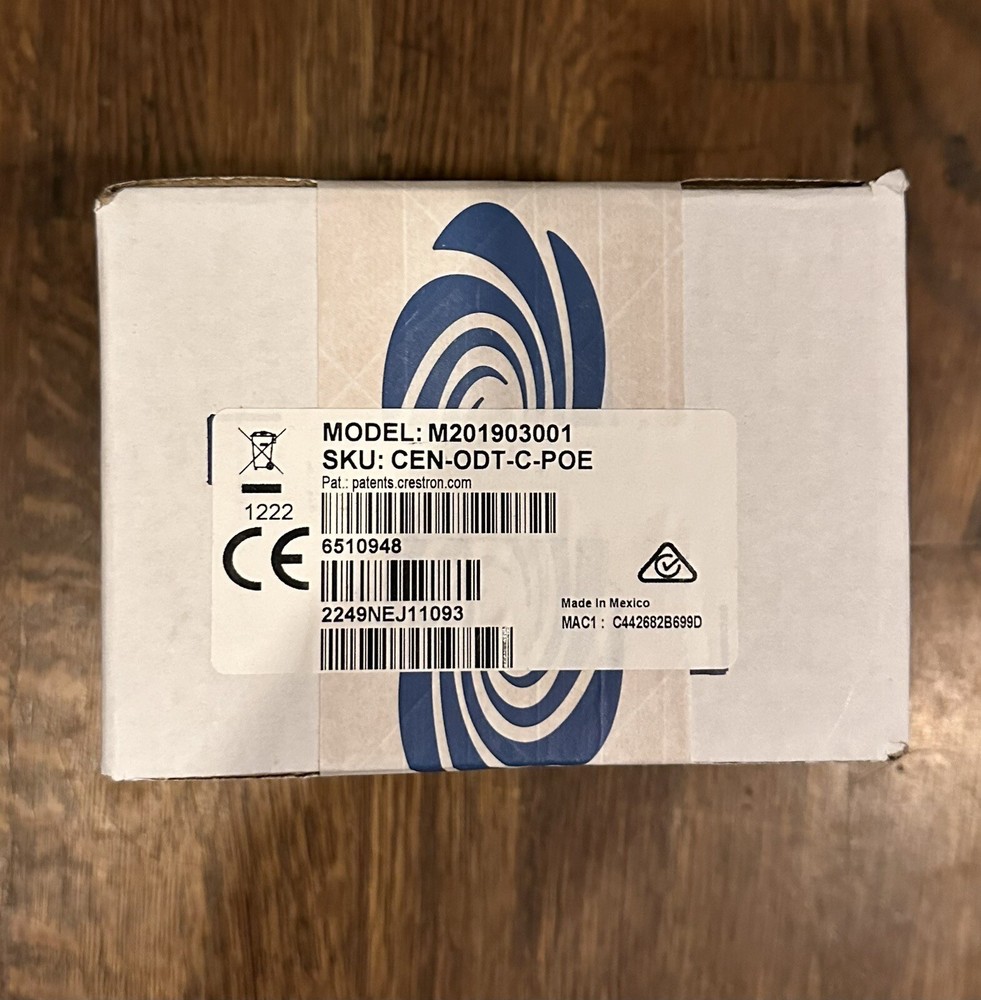 Crestron Occupancy Sensor CEN-ODT-C-POE