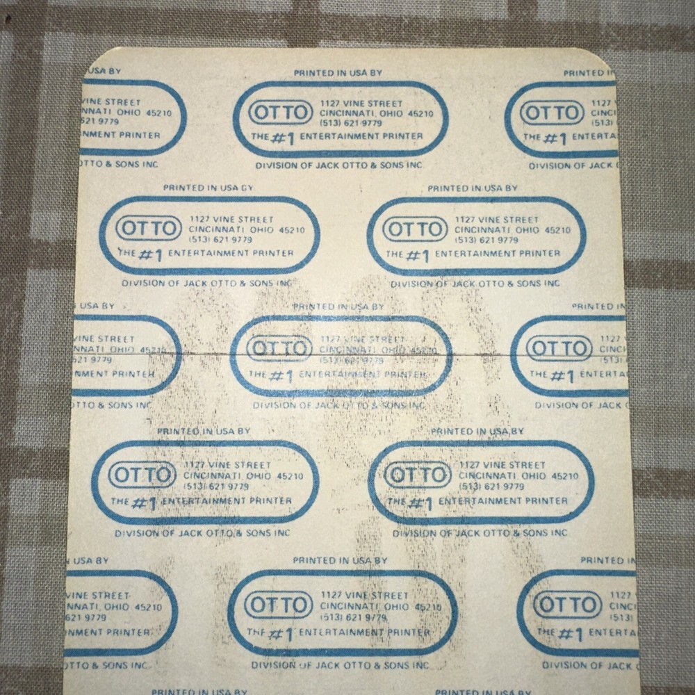 KISS backstage pass satin cloth sticker Asylum Tour AUTHENTIC CREW Rare Unused!