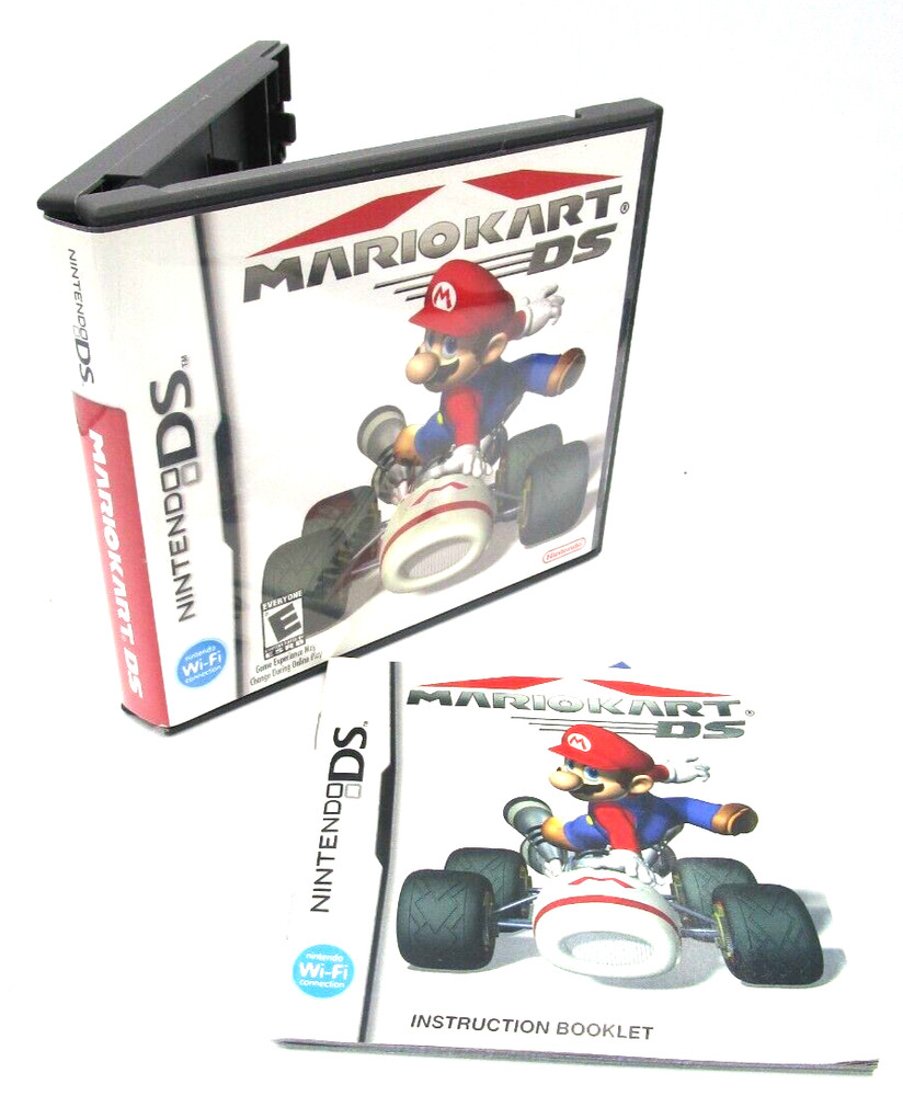 Nintendo DS MarioKart DS EMPTY Case w/ Manual