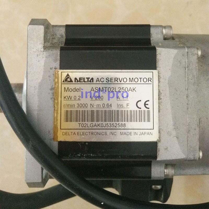 1Pc. Used ASMT02L250AK Servo Motor Tested