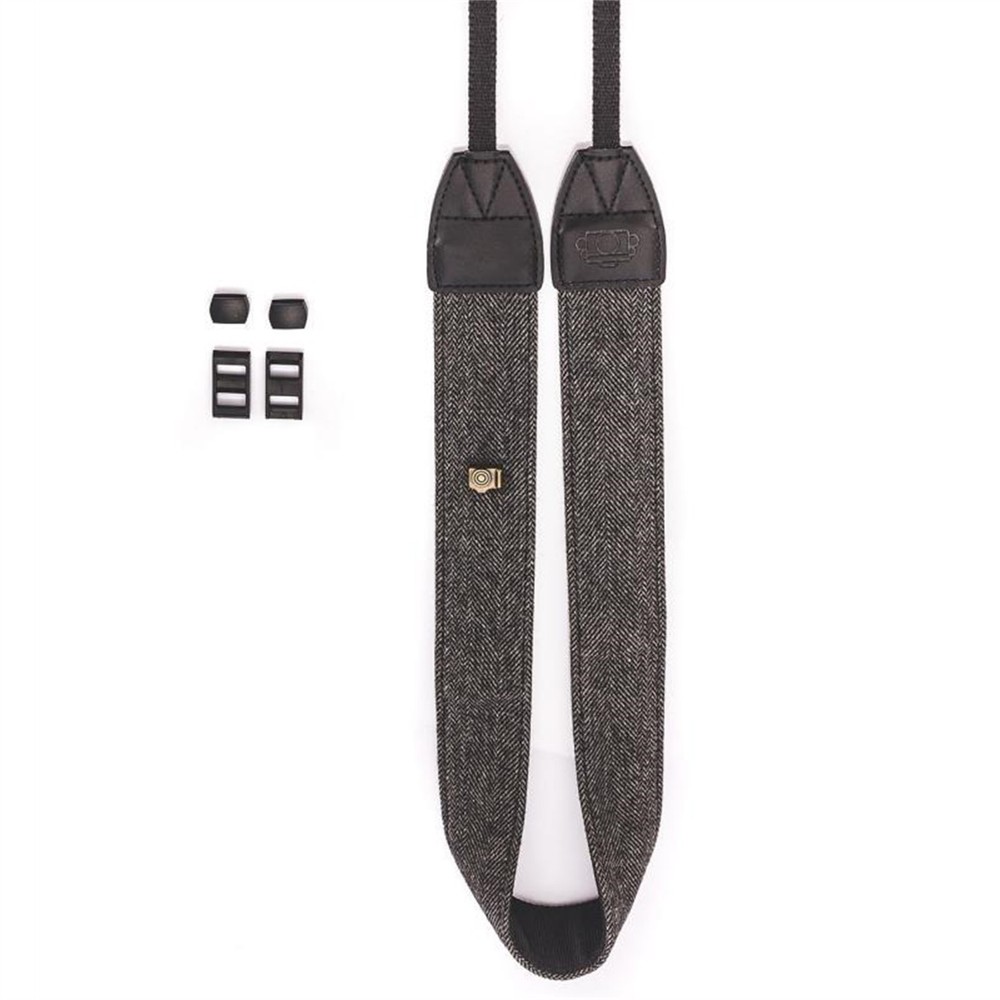 Grey 70cm Camera Strap Adjustable Shoulder Neck Strap For Nikon For Sony Camera