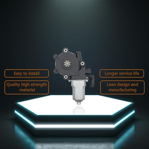 2 pins Front Right Side Power Window Motor Compatible with GMC