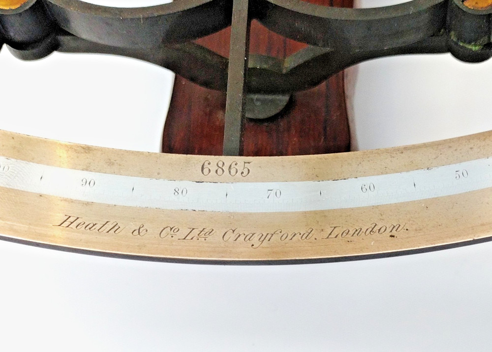 'Bell' pattern frame sextant by Heath & Co, (No 1) sextant.