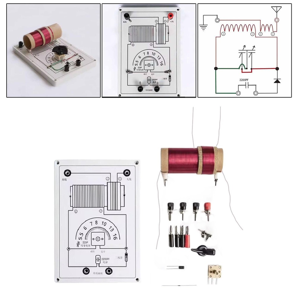 Radio DIY Kit Teaching Replacement for Boys Girls Soldering Science Projects