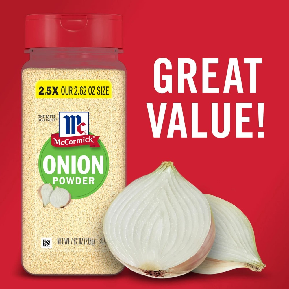 McCormick Kosher Onion Powder, 7.62 oz Bottle