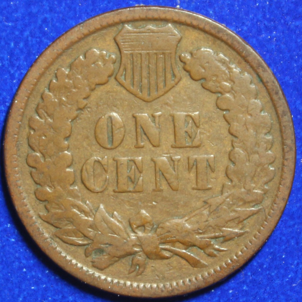 1889 Indian Head Cent Penny Good GD