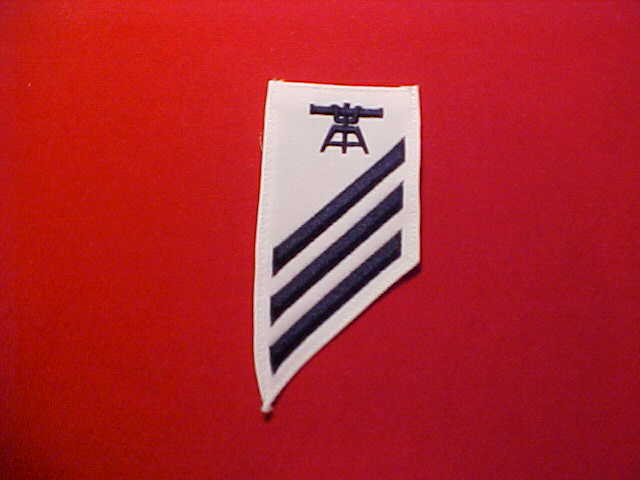 US Navy - Fire Control Tech Seaman E-3 combo patch CNT for summer