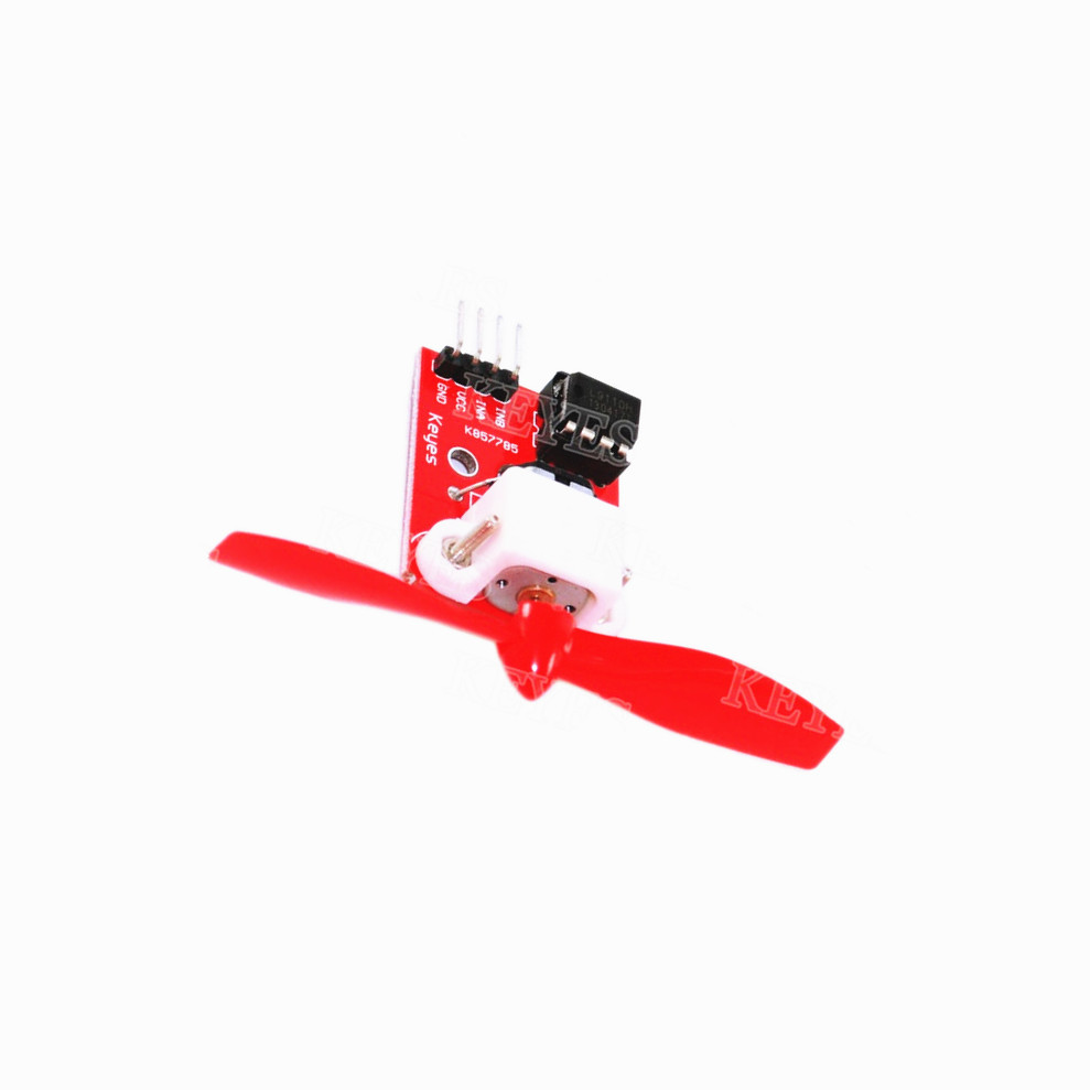 2PCS L9110 5V Propeller Dia. 2.95" Fan Motor Module for Firefighting Robot