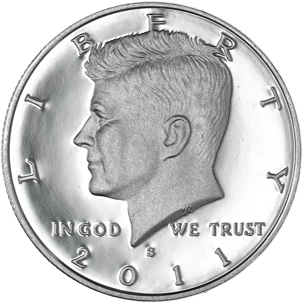 2011 S Kennedy Half Dollar Gem DCam Proof CN-Clad