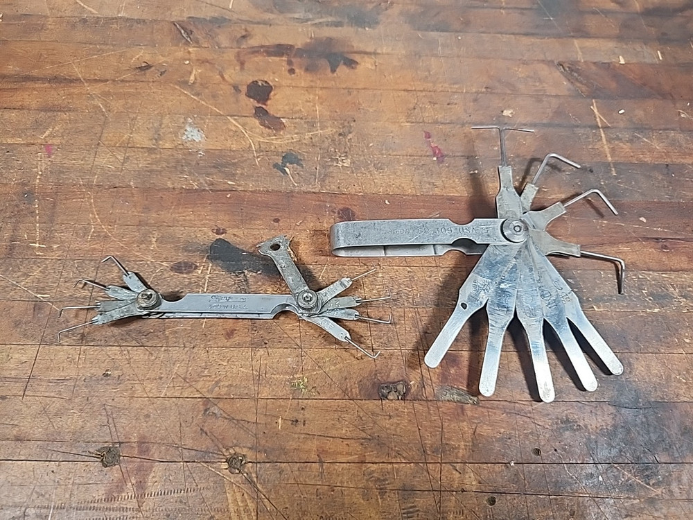 Snap On Tools Spark Plug Gapper Gauge 309W & GR-309 Set