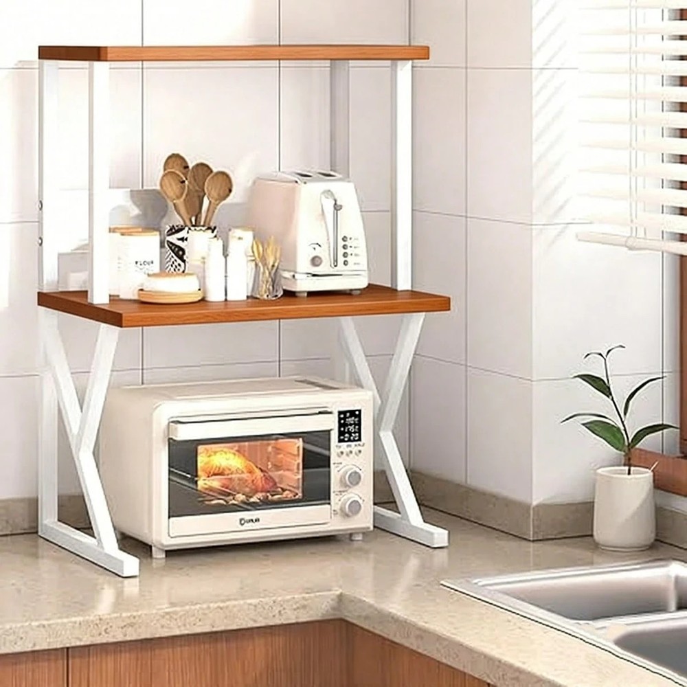 3 Tier Heavy Duty Printer Stand Multi-Functional Desk Organizer