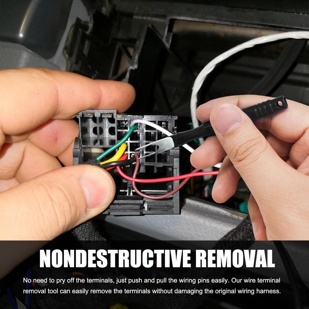 41PCS Terminal Removal Tool Kit, Electrical Wire Connector Pin Extractor Tool...