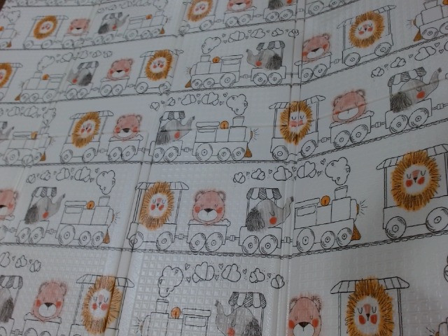 JumpOff Jo Baby Play Mat - Large Folding Foam Play Mat for Infants and Babies