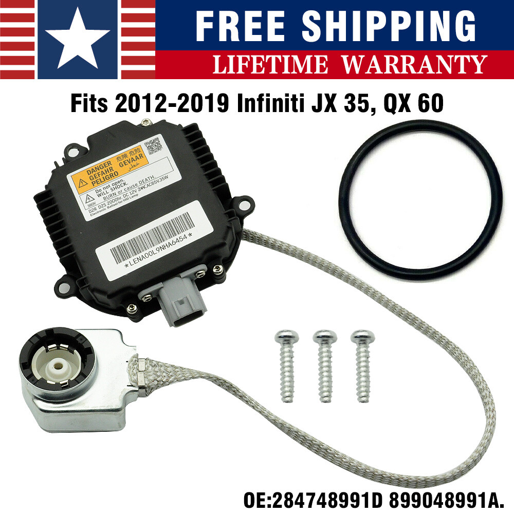 Fit OEM 12-19 Infiniti JX35 QX60 Xenon Ballast & Igniter HID Control Unit Module
