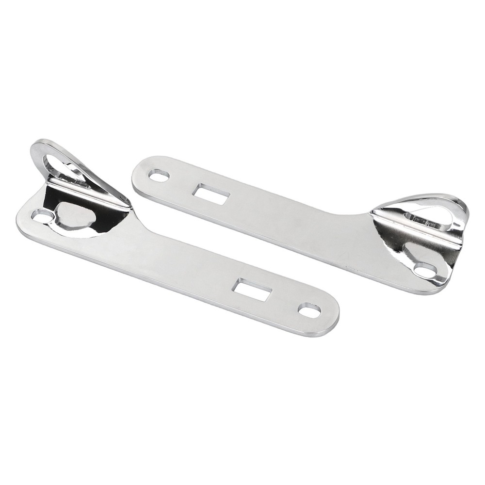 Chrome Front Tie Down Bracket Kit For Harley Electra Glide 14-23 Standard FLHT