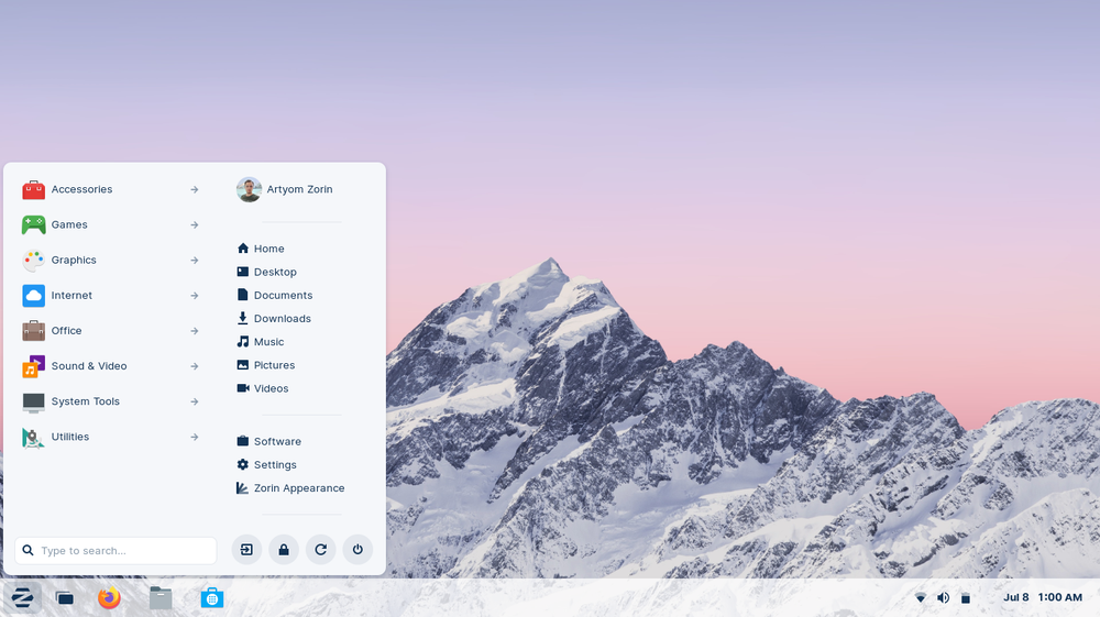 Zorin OS 17 / 16.3 Lite Linux - DVD or USB Flash Drive