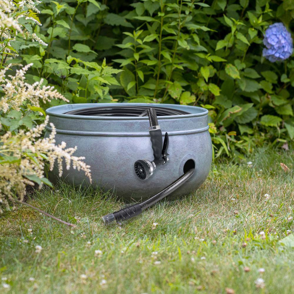 Sonoma Hose Pot - Blue Verde Brass