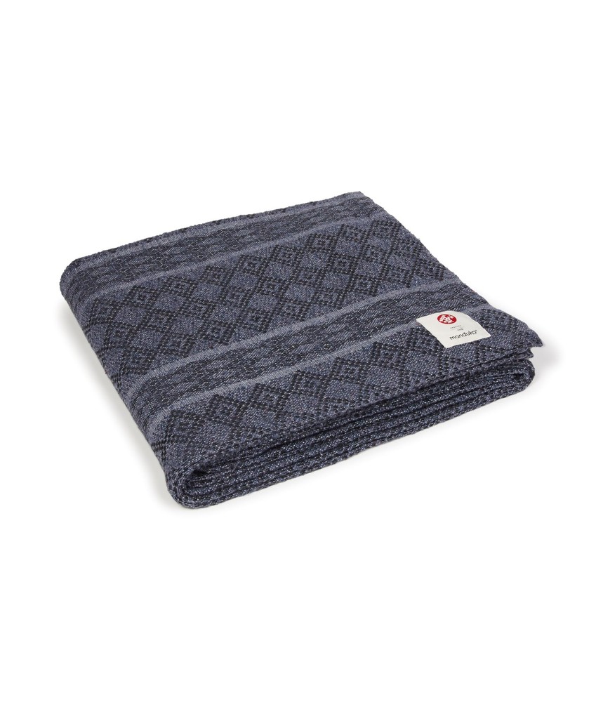 Manduka Cotton Blanket - Thunder Yoga Prop, Studio & Home Practice
