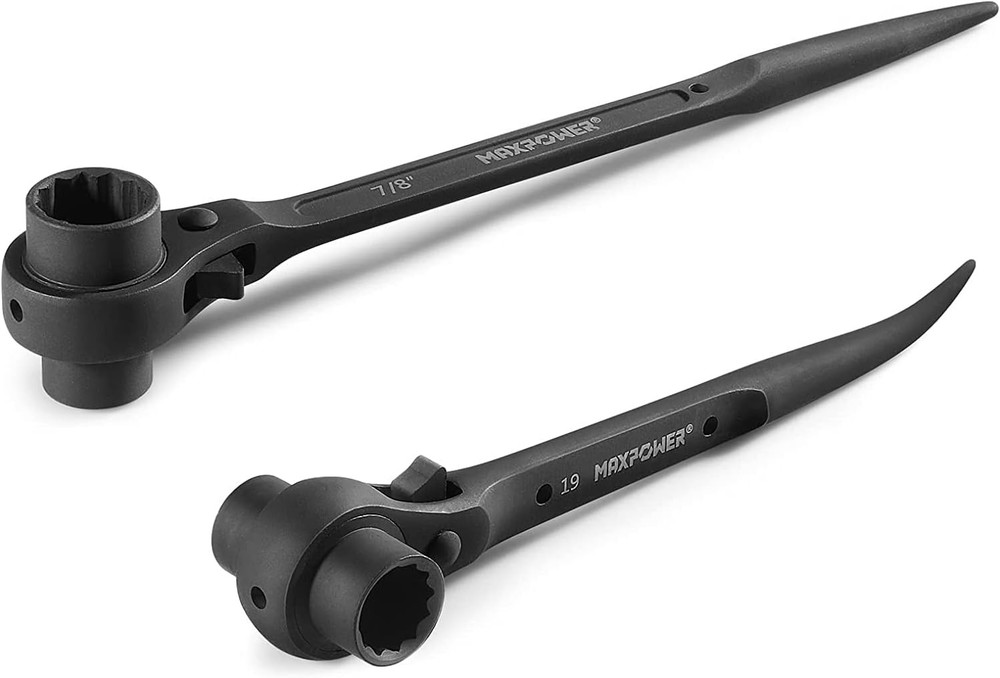 Scaffold Wrench Set Dual Socket Ratchet Tool for Construction