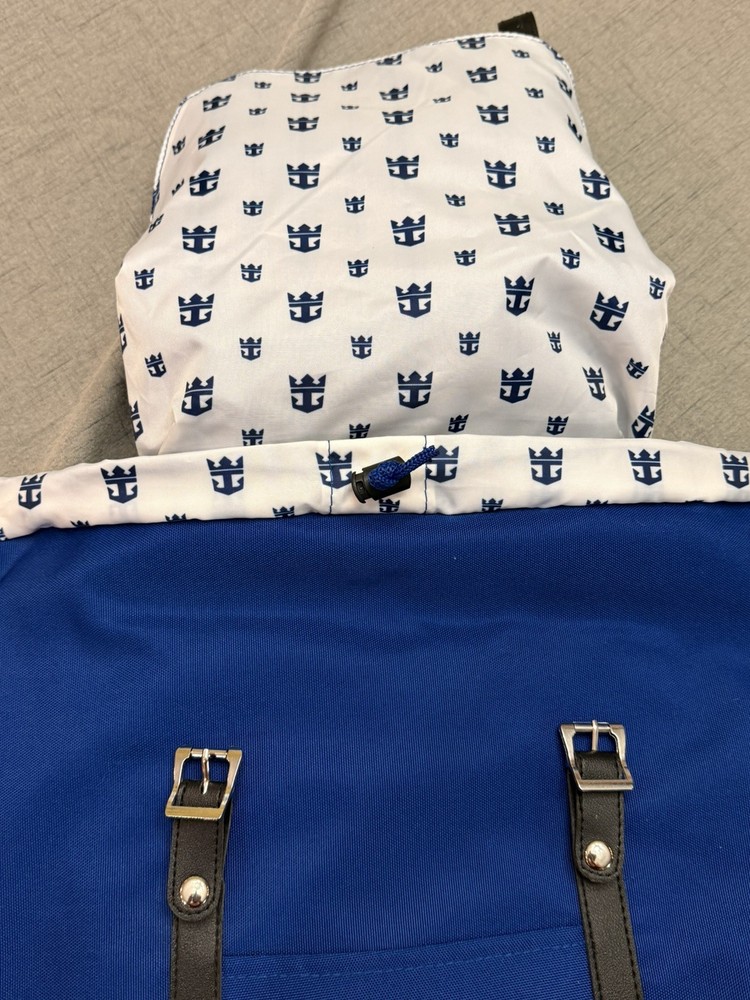 Royal Caribbean Royal Blue Large Backpack With Computer Compartment