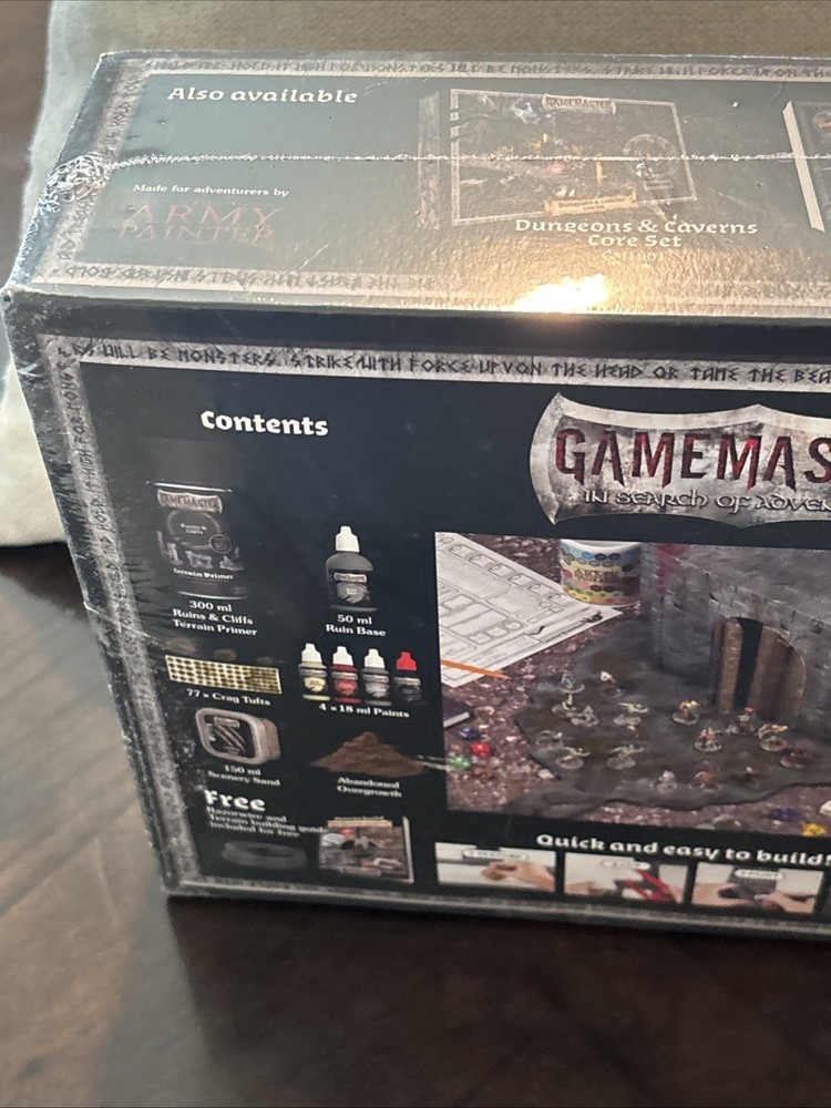 New Gamemaster Ruins & Cliffs Terrain Kit