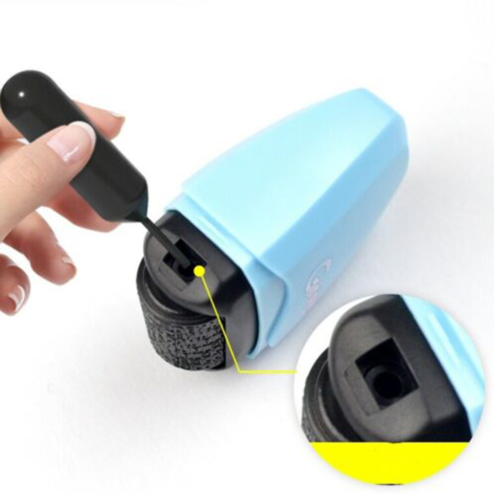 Identity Protection Privacy Roller Stamp Confidential Data Guard Your ID Tool