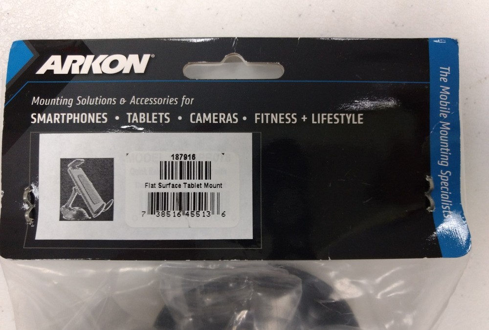 Arkon Flat Surface Tablet Smartphone Mount TABPB078 187916 New
