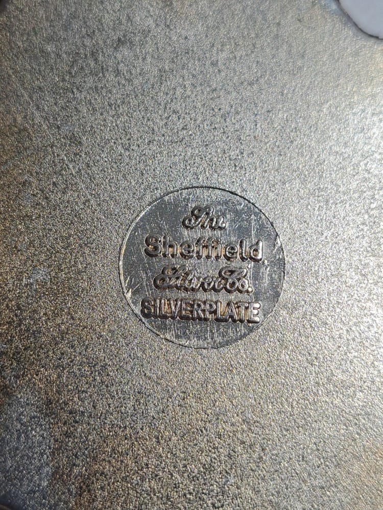 Vintage Silver-plated Trivet Made By The Sheffield Silver Co.