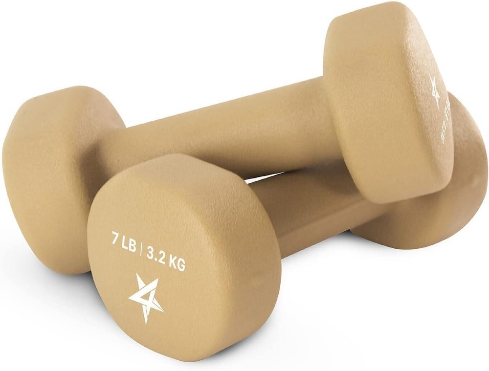 Yes4all 7lb Weights Dumbbells 2 New
