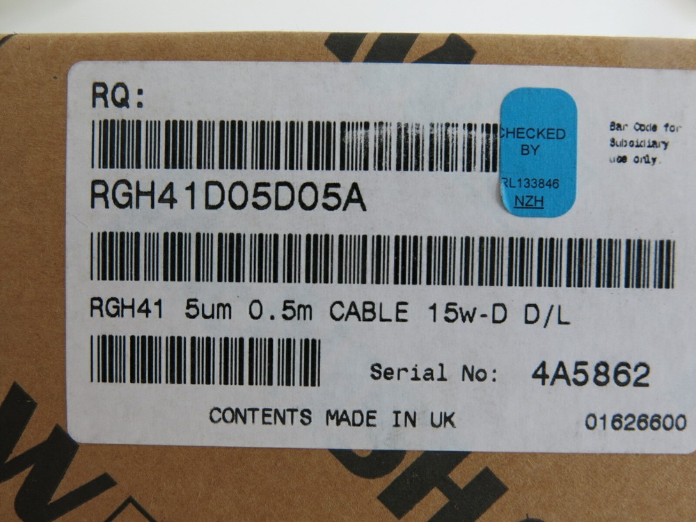RENISHAW RGH41D05D05A HEAD, NEW