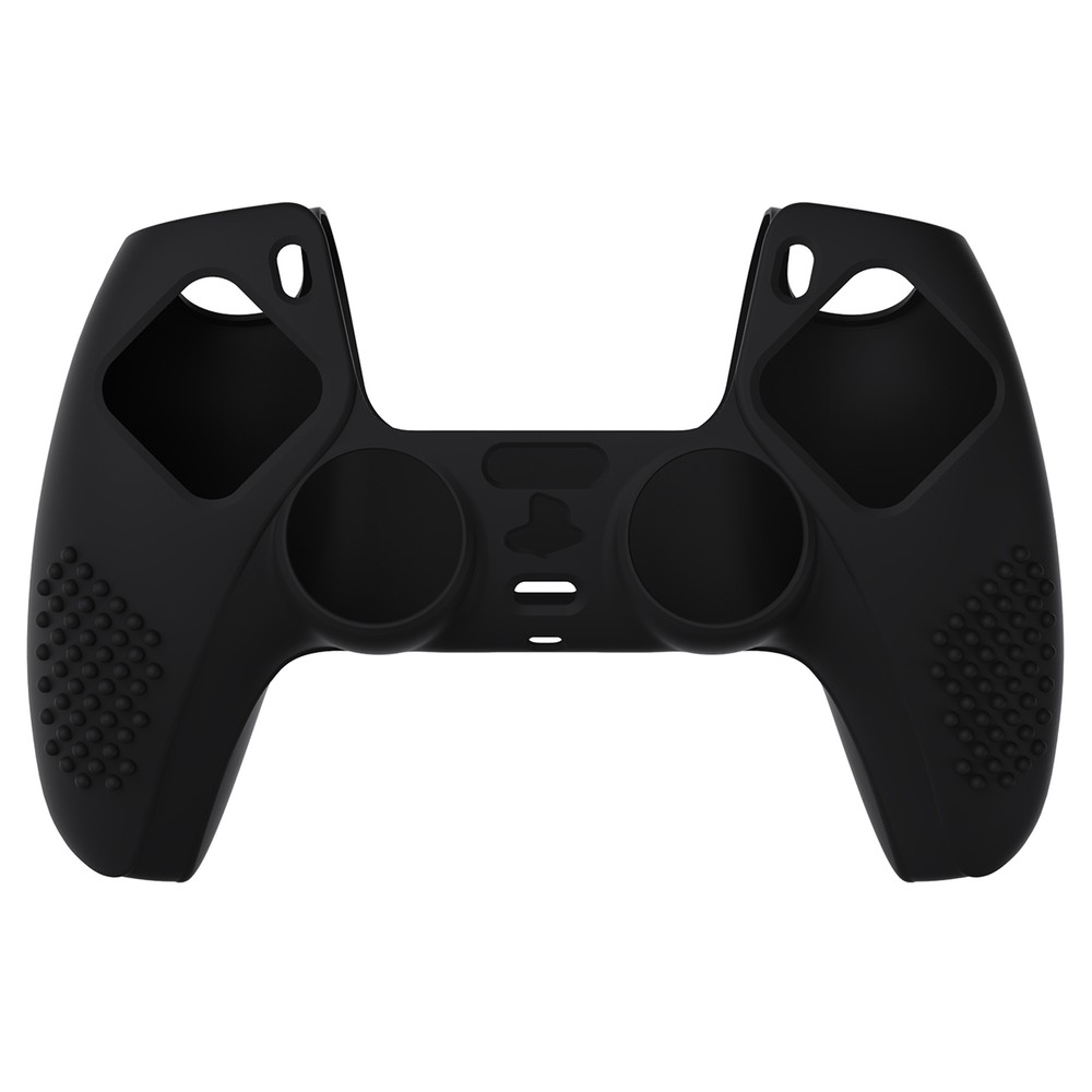 Silicone Cover For PS5 Controller Protective Case with 6 Thumb Grip Caps