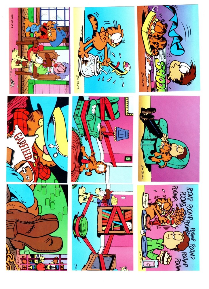 1995 KROME GARFIELD 90-CARD BASE SET