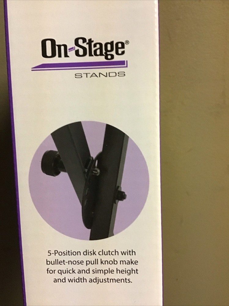 On-Stage KS7190 Classic Single-X Keyboard Stand