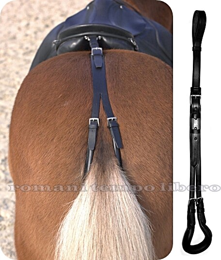 Codale For Saddle Leather Crupper Leather Horse Saddle Accessories