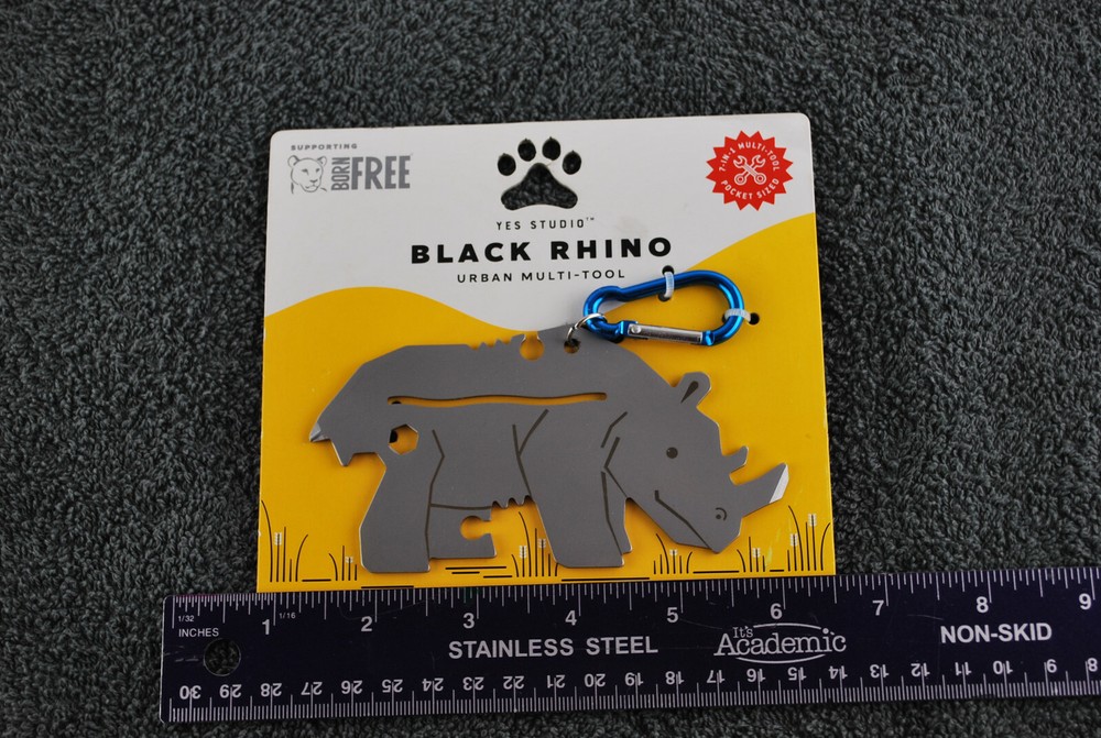 Black Rhino Urban Multi-Tool Stainless Steel 8 Function Yes Studio