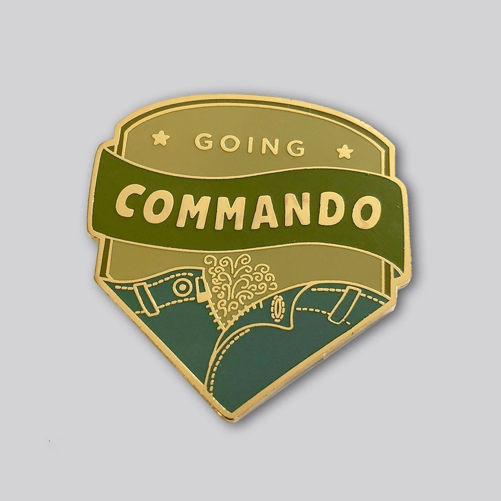 Gaypin' - Going Commango Pin